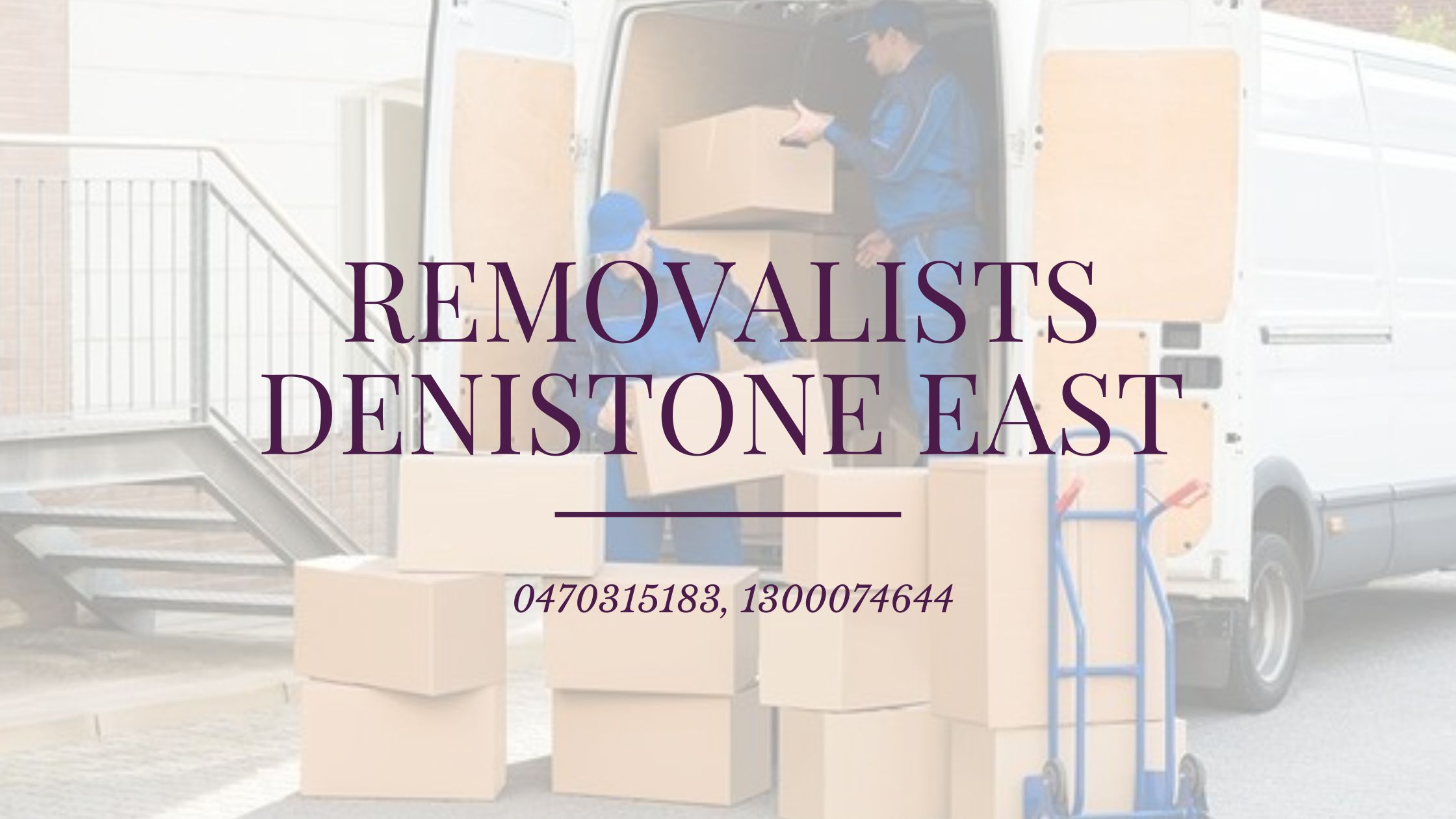 Removalists Denistone East 